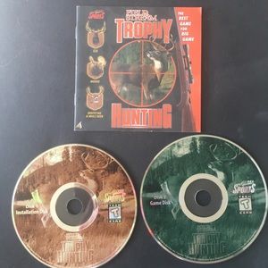 Field & Stream Trophy Hunting Game (PC, 1999) CD ROM 2 Discs